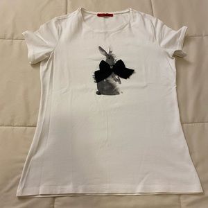 Carolina Herrera CH T-shirt Bunny Black/White